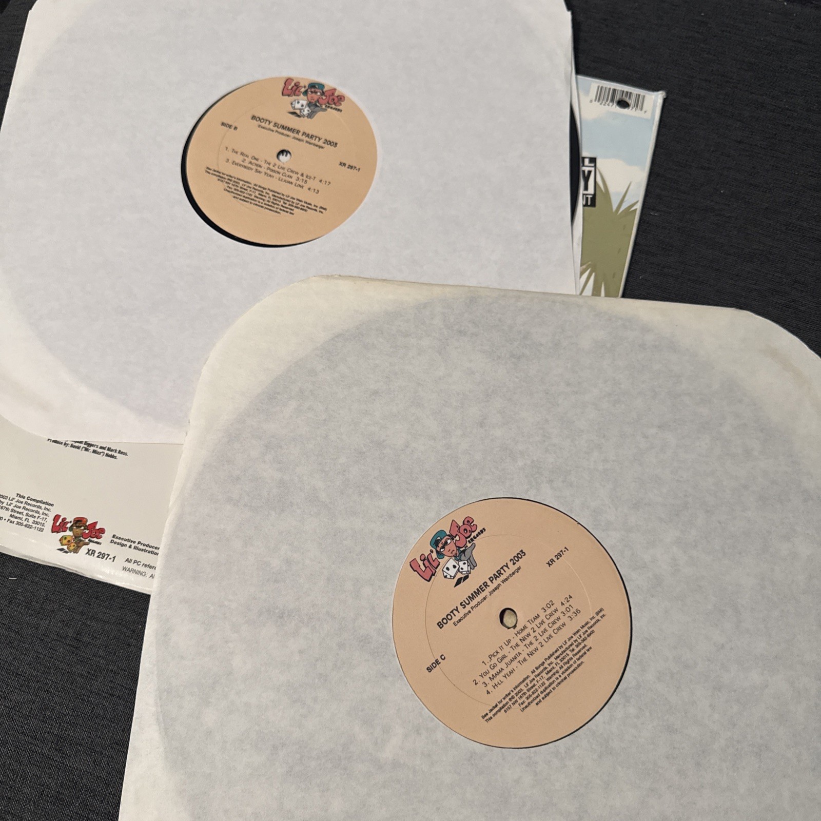 Booty Summer Party 2003 Dancehall Reggae DJ Compilation 12” Vinyl Do Wah Diddy