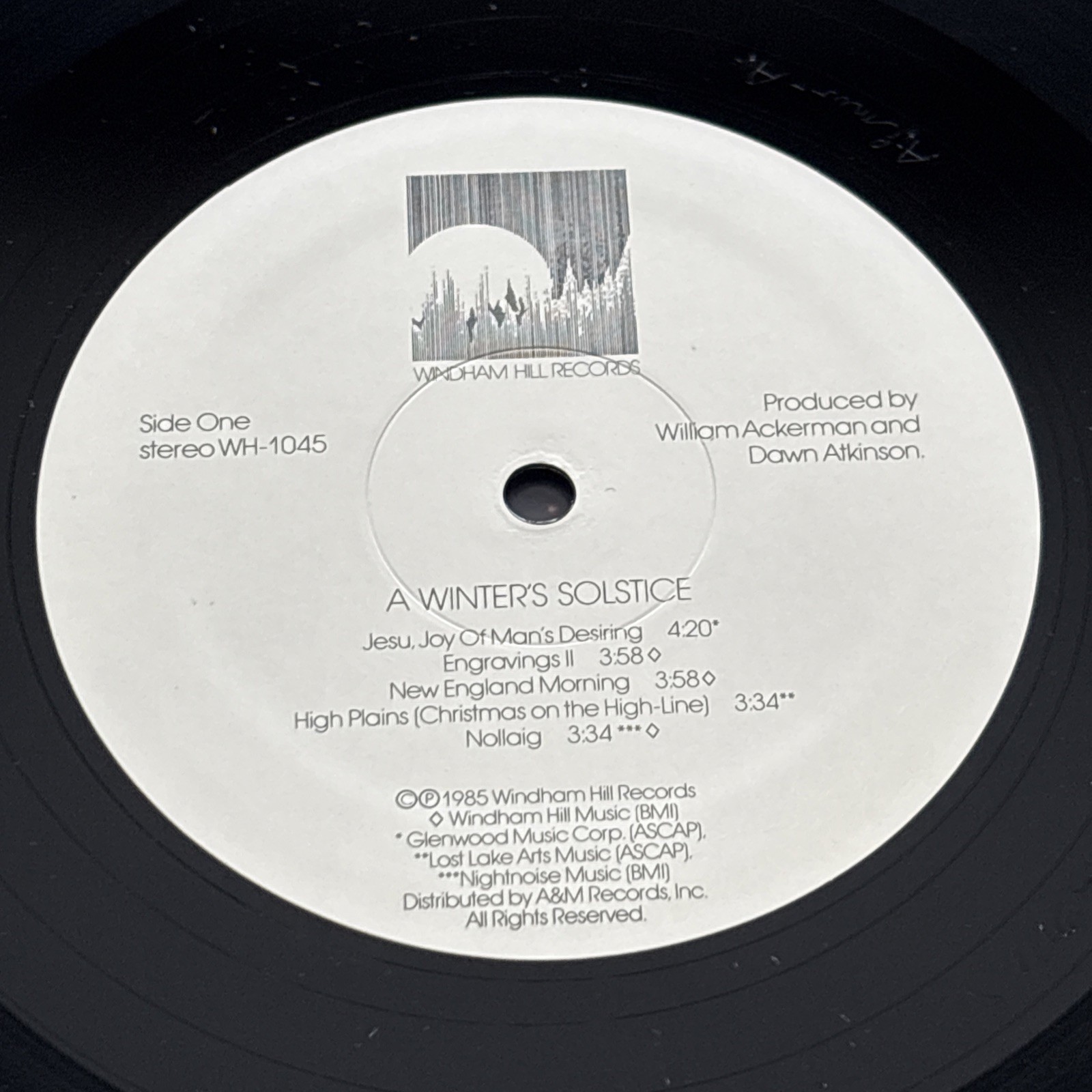 A WINTER’S SOLSTICE by WINDHAM HILL WH-1045 Mark Isham Philip Aaberg Liz Story