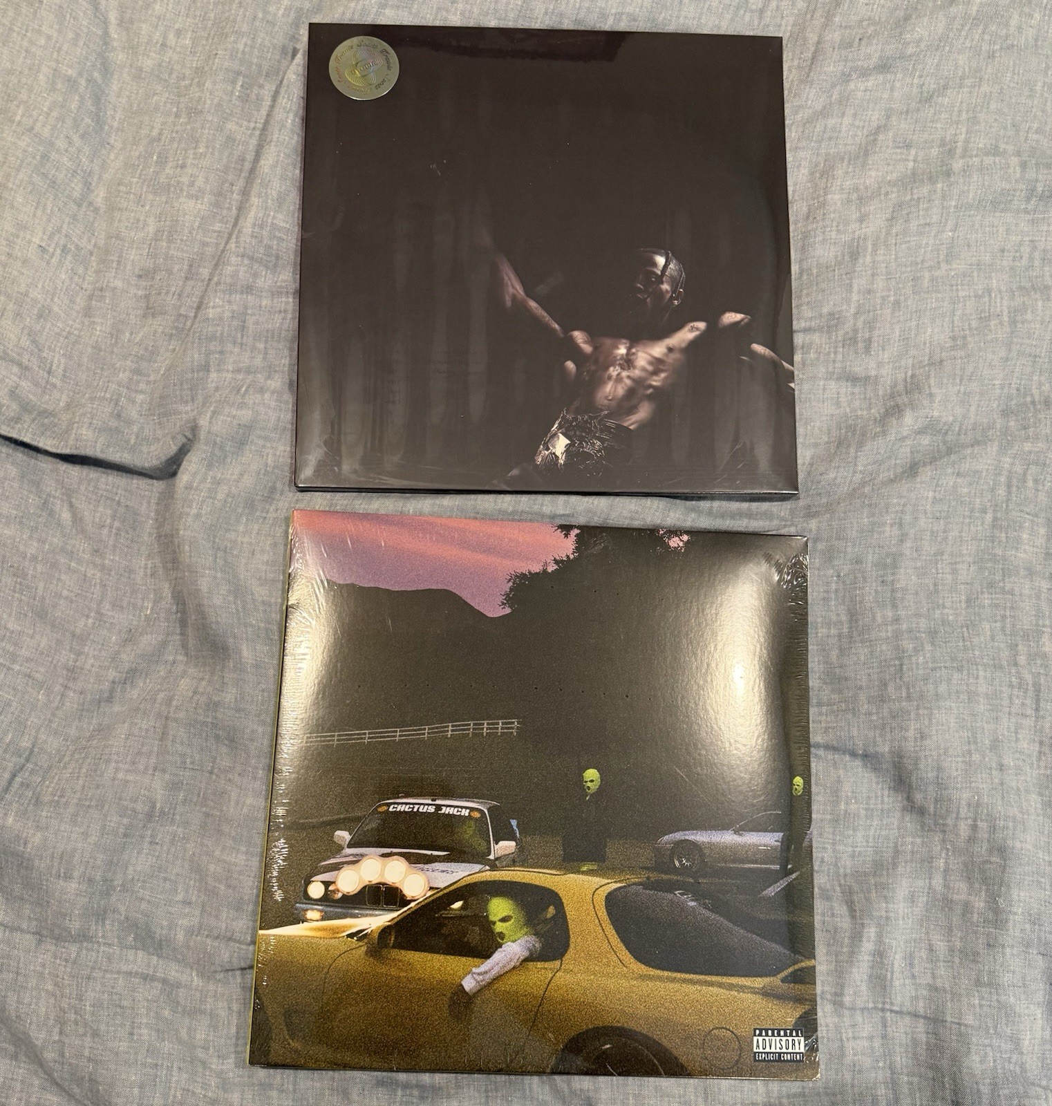 Travis Scott Utopia and JACKBOYS Vinyl Records
