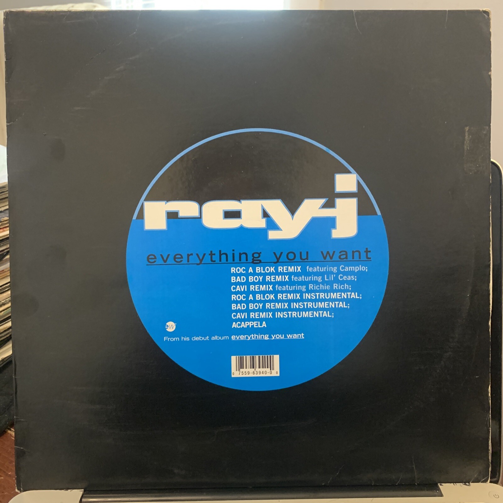 Ray -j everything you want Single Remixes Ft. Lil Cease /camp Lo / Richie Rich