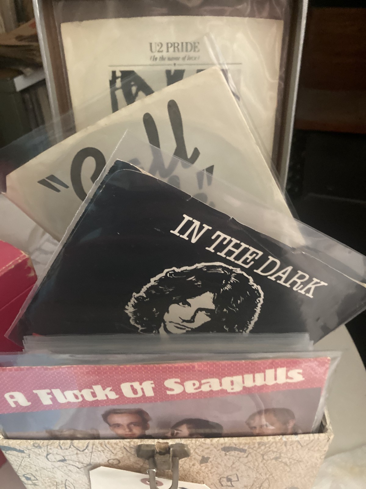 45 PS Record Lot with Case