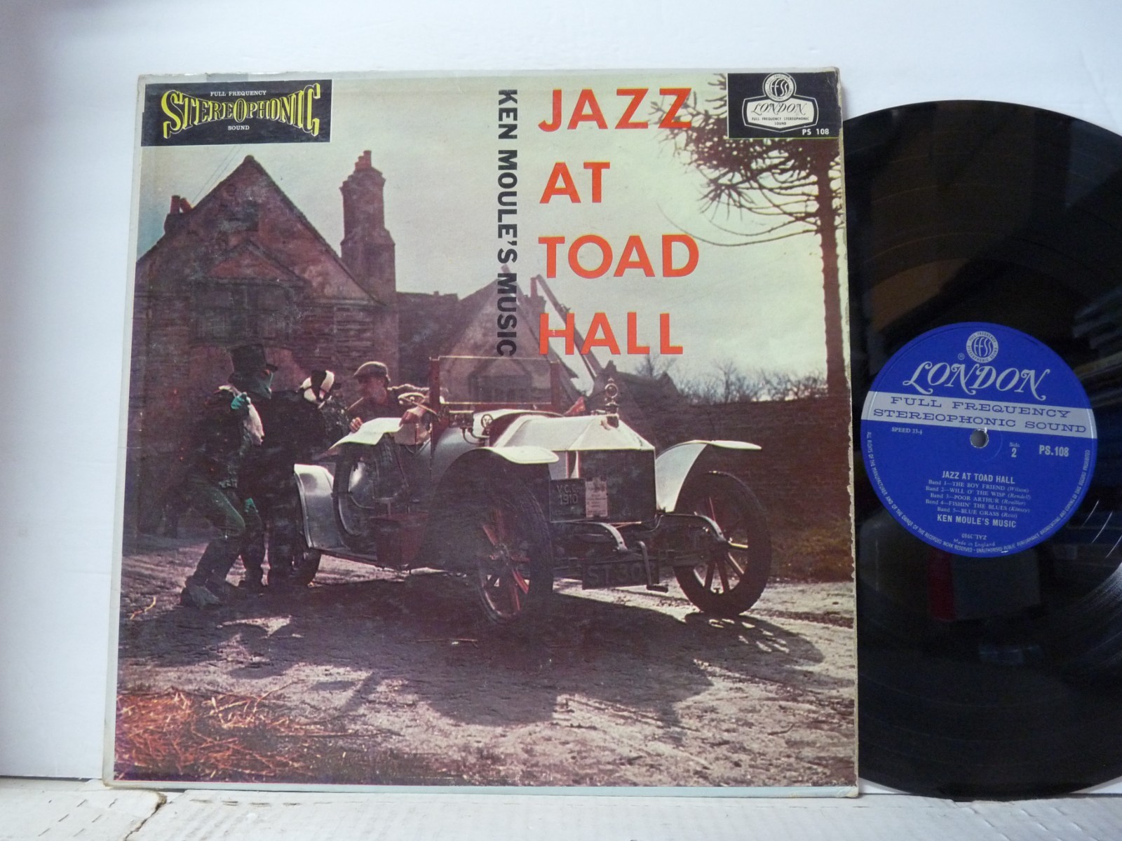 NM MINUS Ken Moule’s Music “Jazz At Toad Hall” LP 1959 1ST PRESS STEREO R