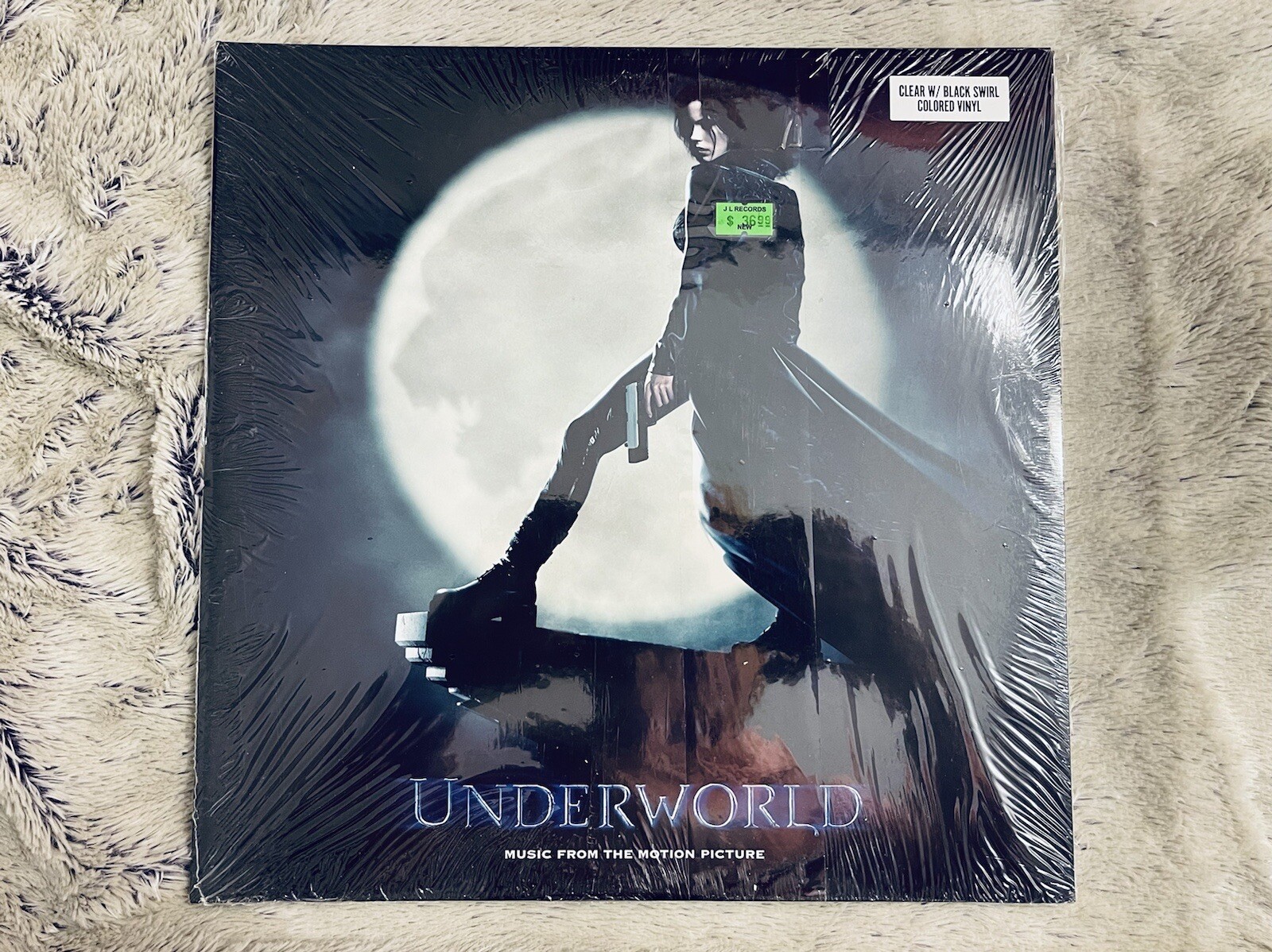 Underworld Soundtrack clear with black swirl 2X Vinyl Numbered David Bowie new