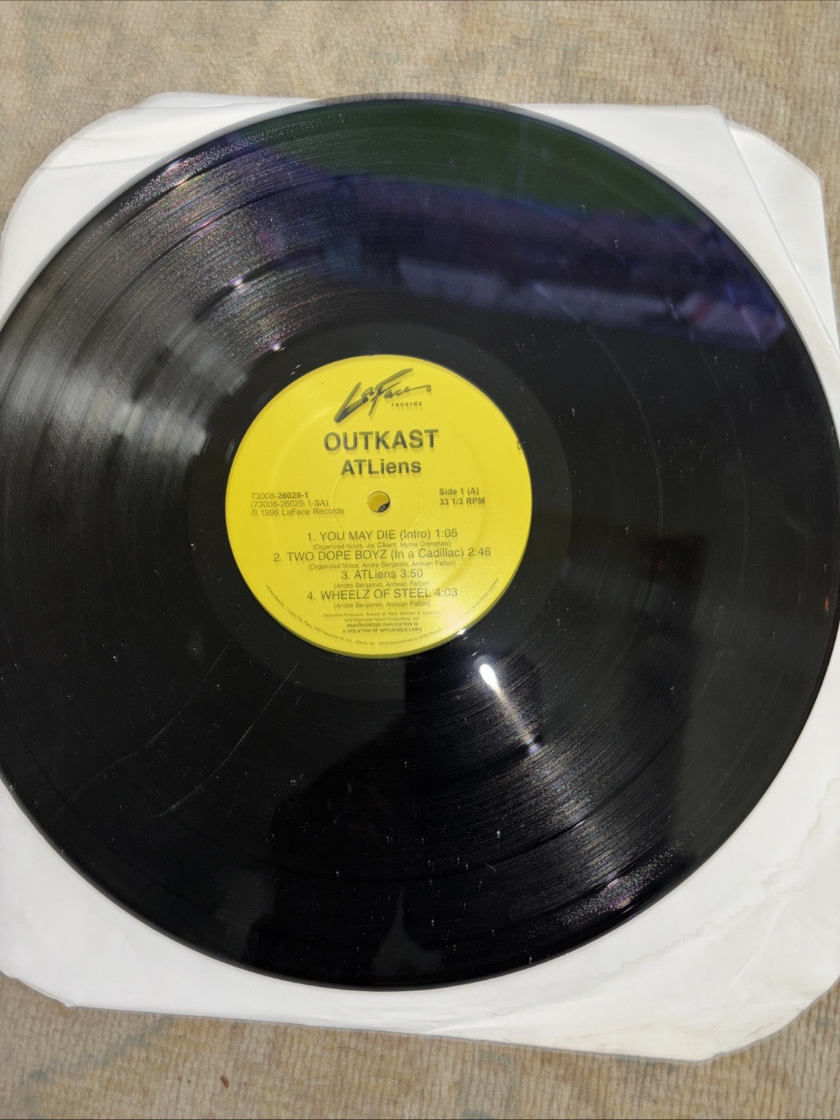 Three OutKast Atliens/Aquemini/Southernplayalistical One Sealed LP Vinyl Bundle]