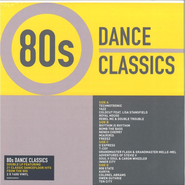 VARIOUS: 80s Dance Classics (Black Vinyl 2 LP’s)- Demon Records- IMPORTED