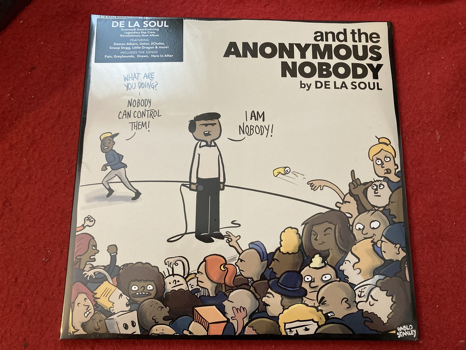 DE LA SOUL AND THE ANONYMOUS NOBODY RARE 2016 DOUBLE VINYL LP MINT SEALED