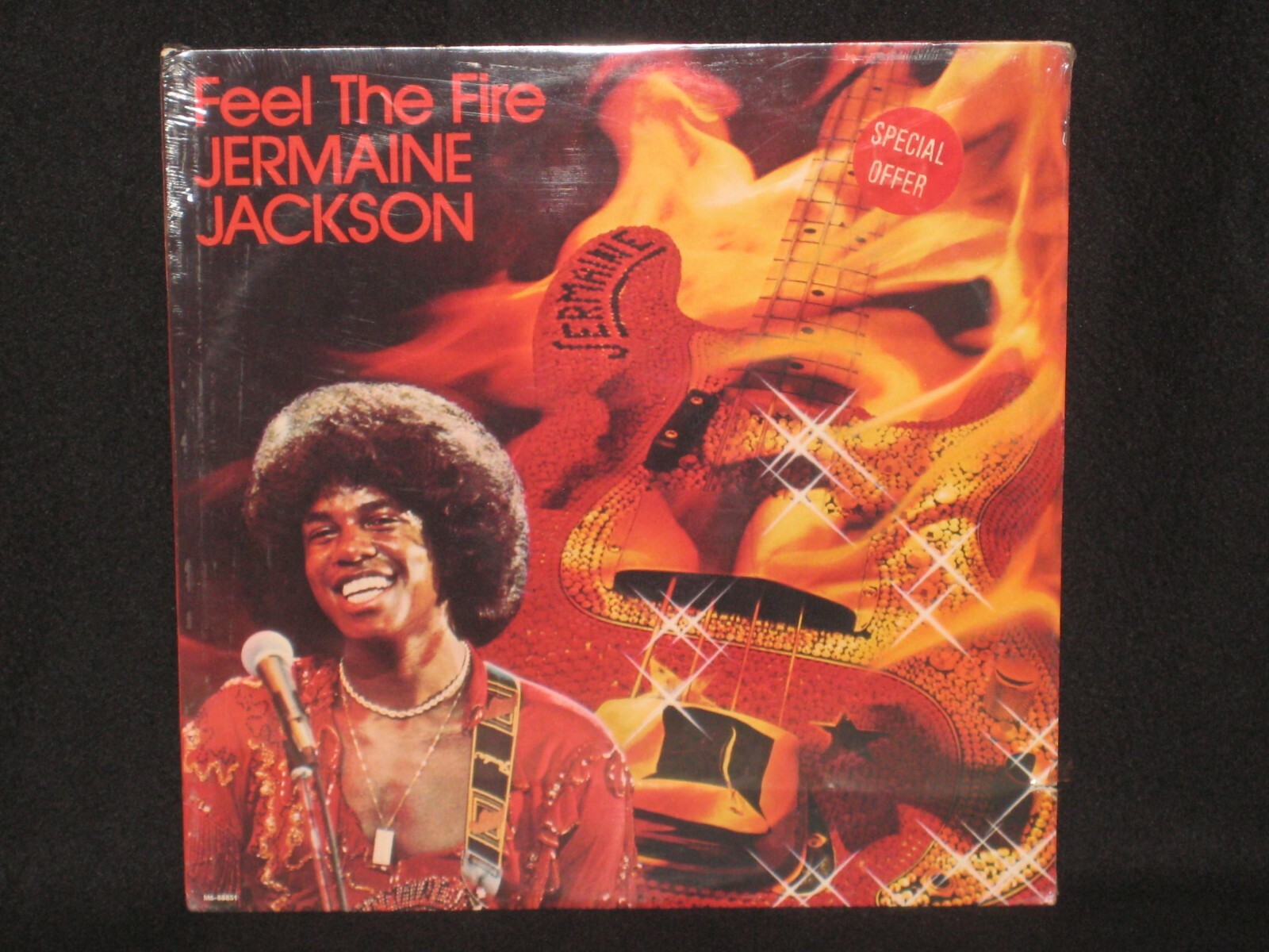 JERMAINE JACKSON ~ Feel the Fire (SEALED) ~ U.S. MOTOWN – 1977 soul DISCO funk