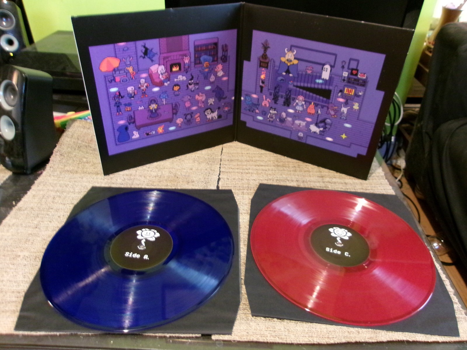 Undertale Vinyl Soundtrack Double LP 2016 Toby Fox iam8bit NM Incl. Word Search