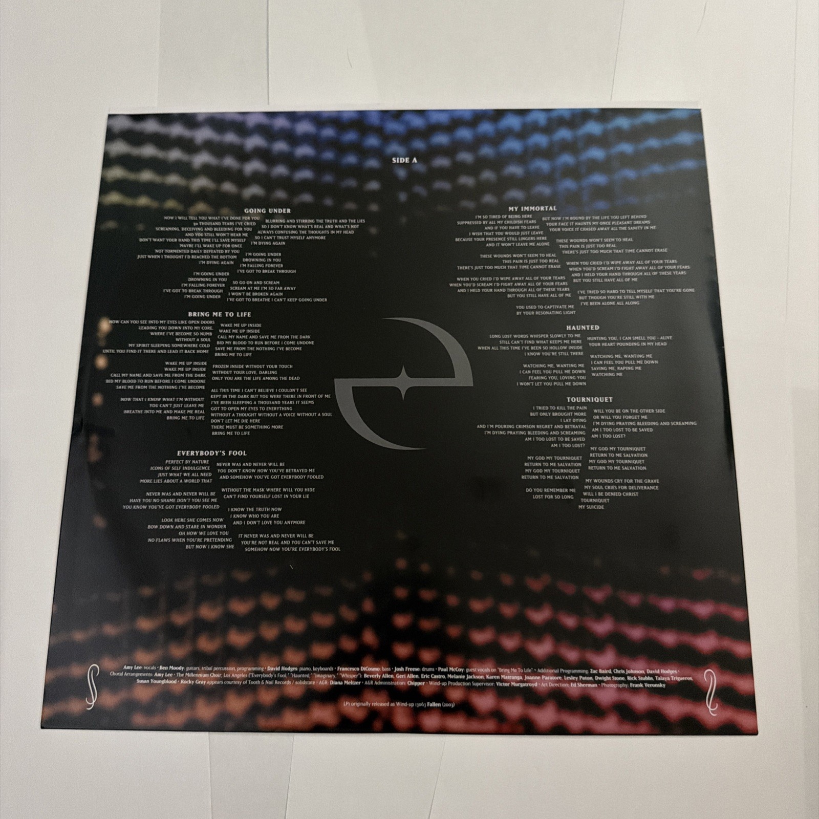 Fallen (20th Anniversary) by Evanescence (Record, 2023) NEW But OPPENED