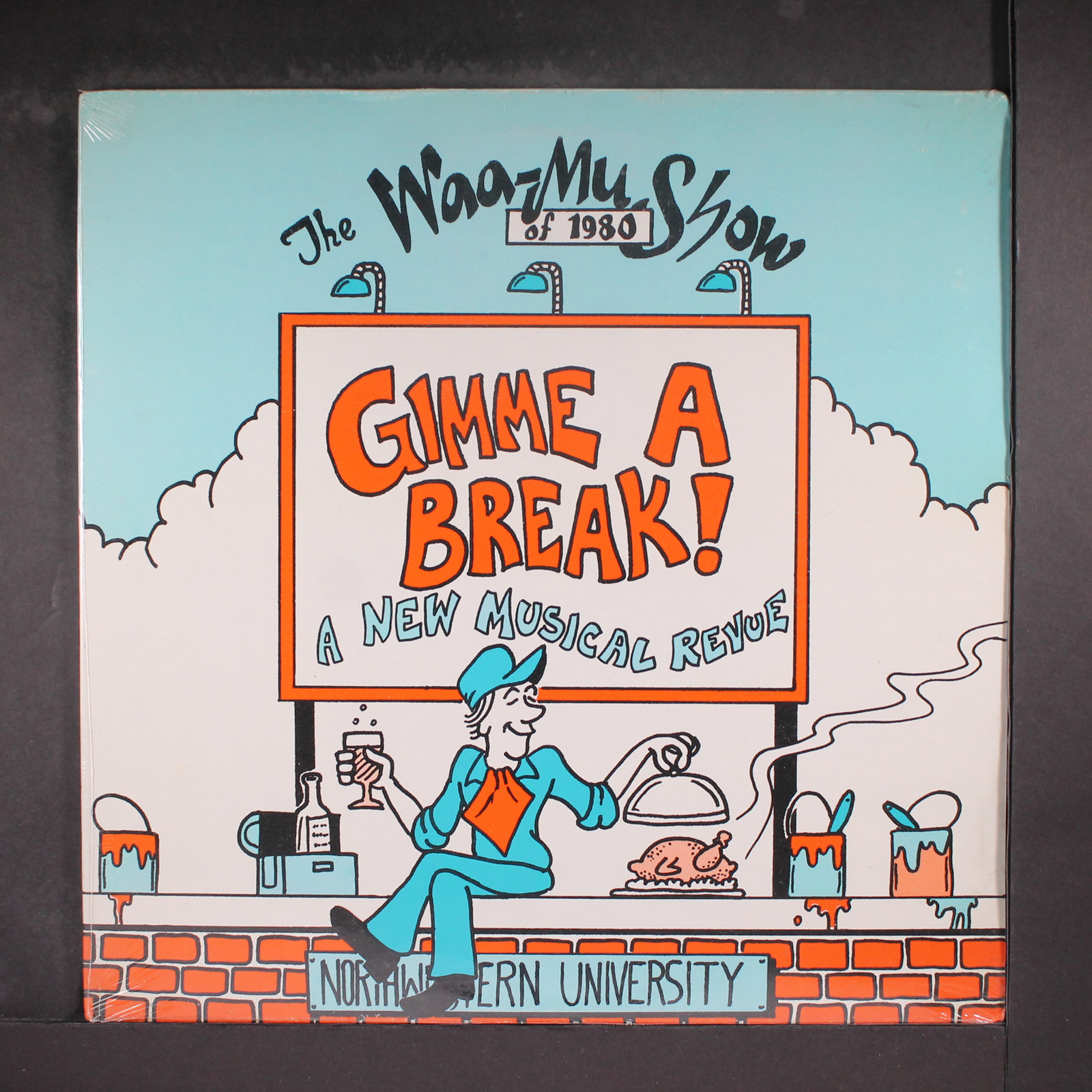 ORIGINAL CAST: waa mu show of 1980 gimme a break NO LABEL 12″ LP 33 RPM Sealed