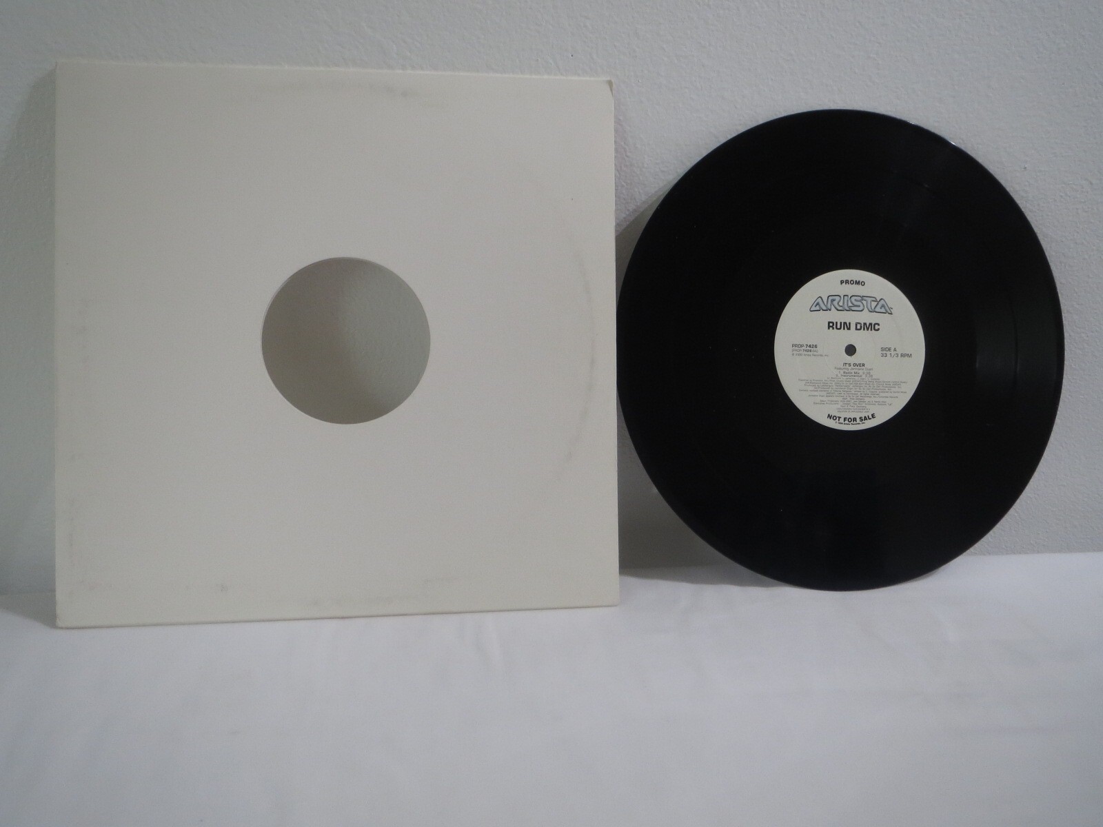 Run-DMC – It’s Over – Arista – PRDP-7426- Vinyl 12″ Record Single EP Promo 1999