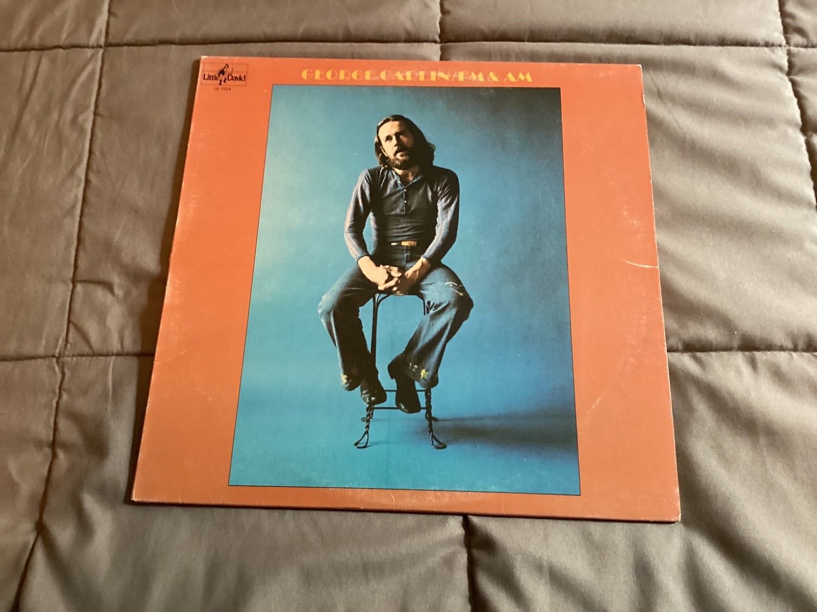 Vinyl LP George Carlin FM & AM Little David Comedy 1972