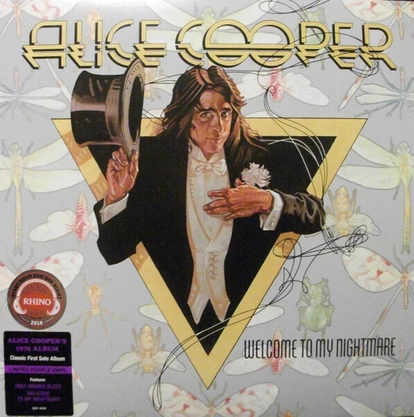 Alice Cooper Welcome to my Nightmare Rhino 2018 Purple Vinyl BRAND NEW SEALED