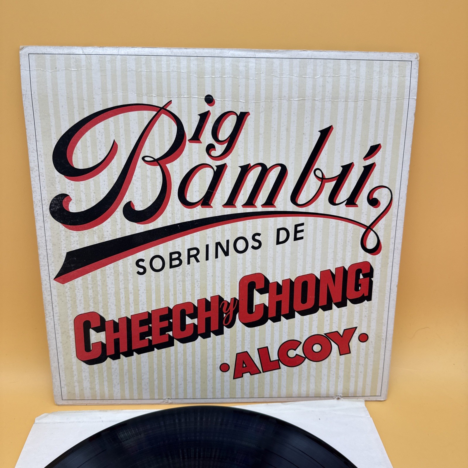 Cheech & Chong Big Bambu Ode 1972 LP Vinyl 12″ 33 RPM Stereo SP-77014