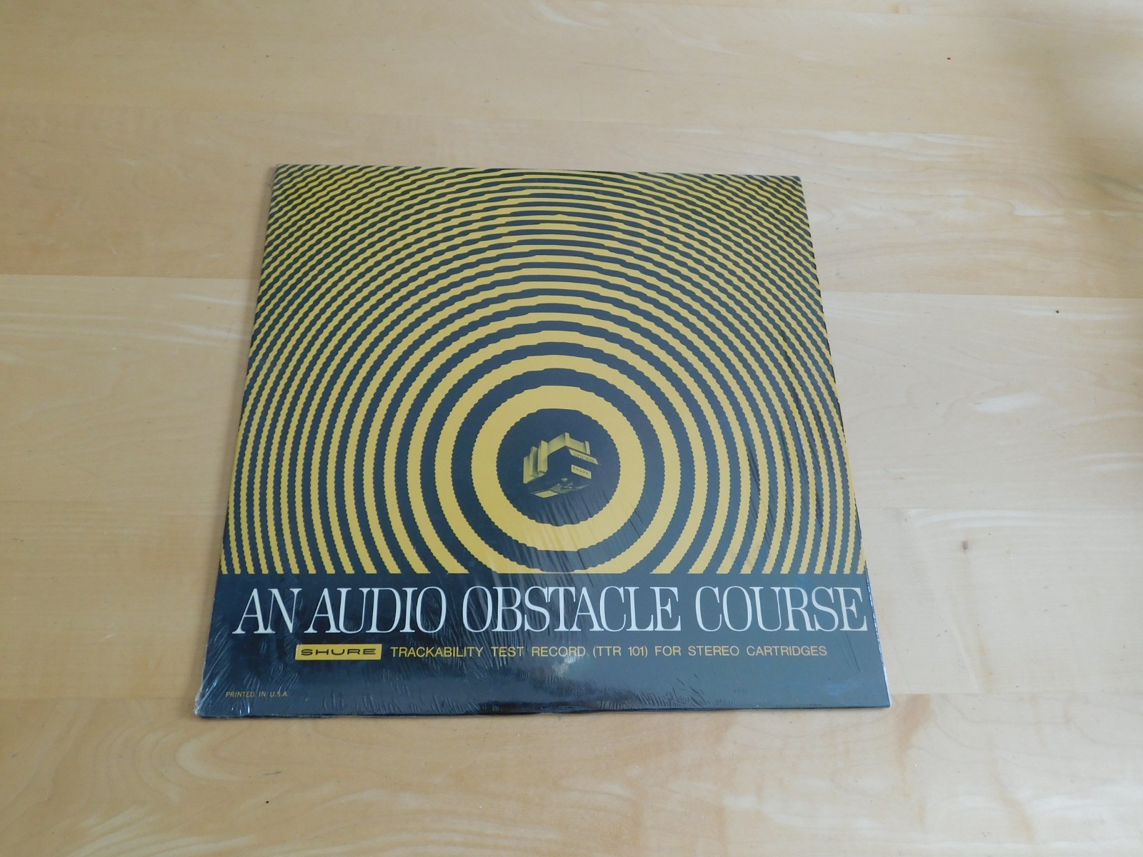 No Artist An Audio Obstacle Course LP Vinyl Album Record Non-Music