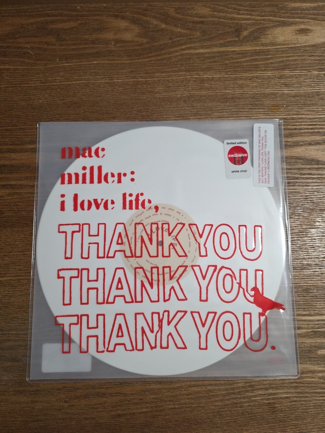 Mac Miller – I Love Life Thank You (Target Exclusive White Color Vinyl) New