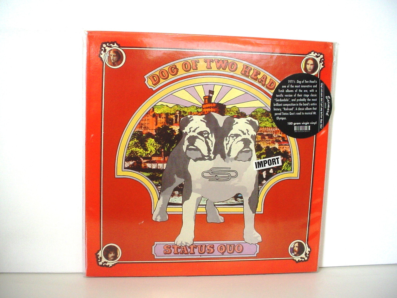 STATUS QUO “Dog Of Two Heads” Original ITALY SEALED 180 gram 2003 EARMARK 42035