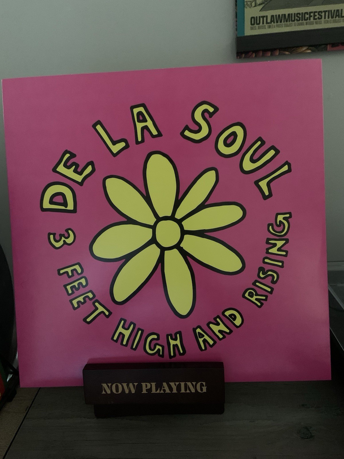 De La Soul 3 Feet High & Rising 2023 Reissue Magenta Vinyl, 2 LPS