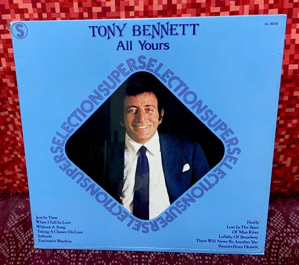 1976 Tony Bennett “All Yours” Superselections SL-4010 Canada Import LP (Sealed)