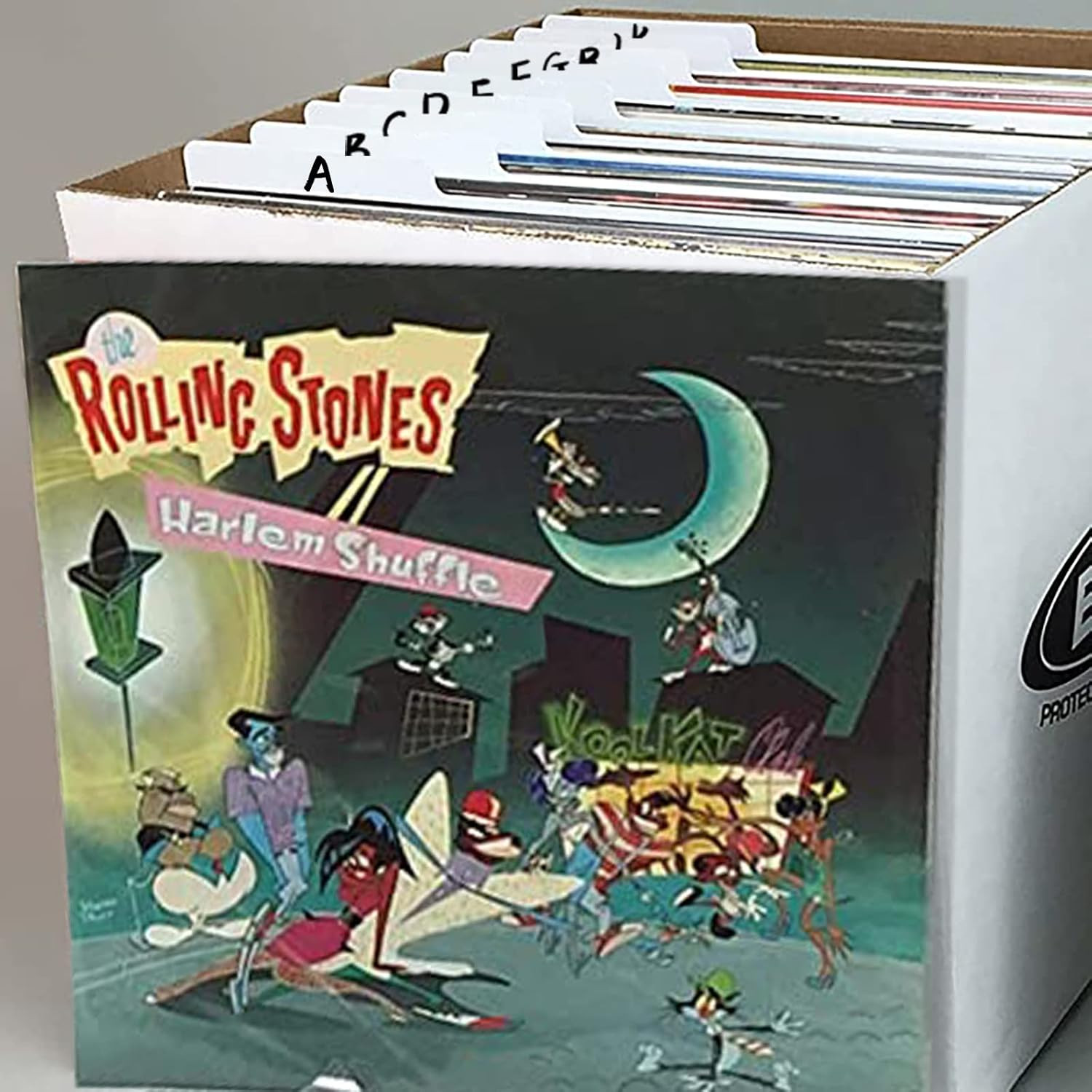 12 Inches LP Divider with Alphabet Labels, 12″ 33 RPM Record Divider, Vinyl R…