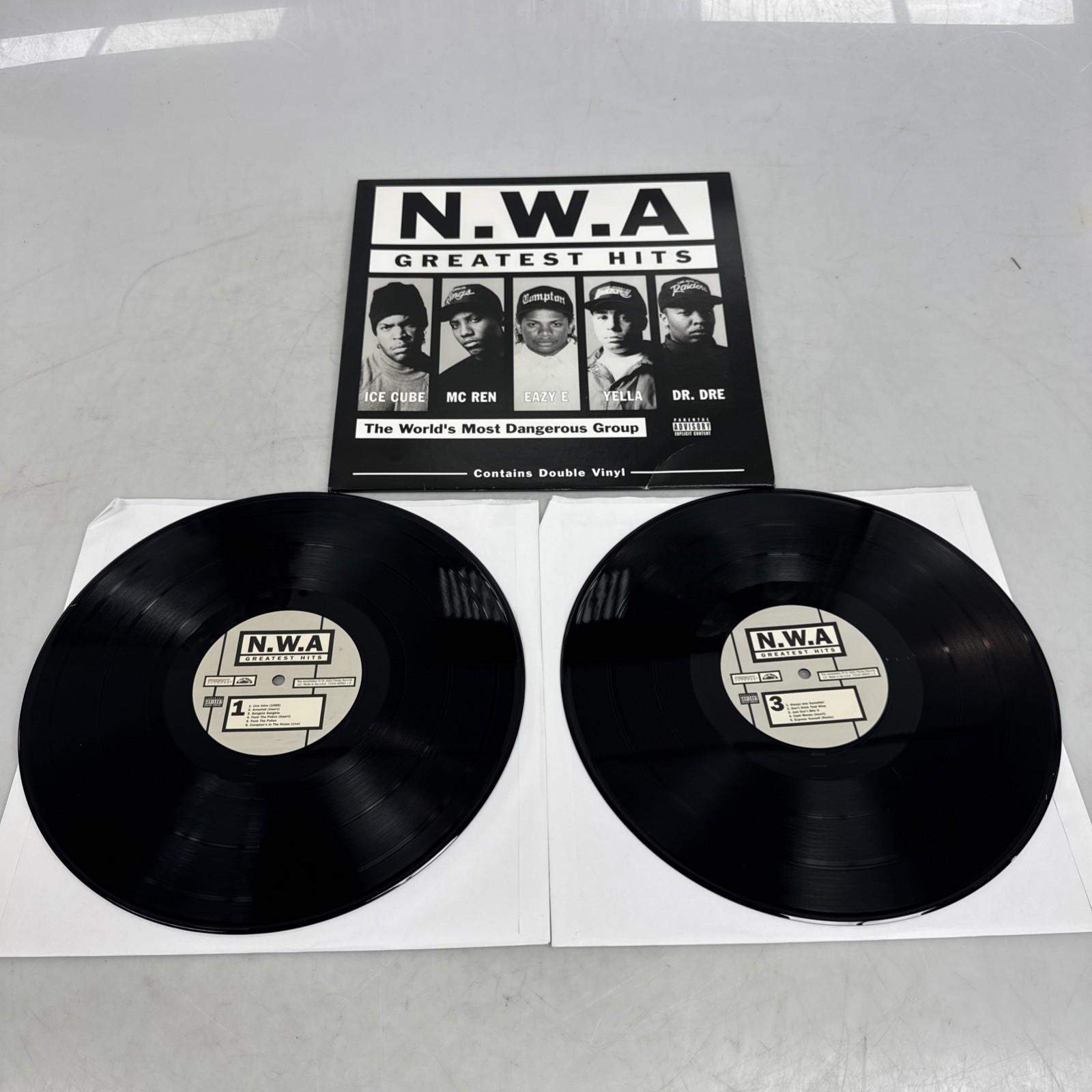 N.W.A. GREATEST HITS VINYL 2LP