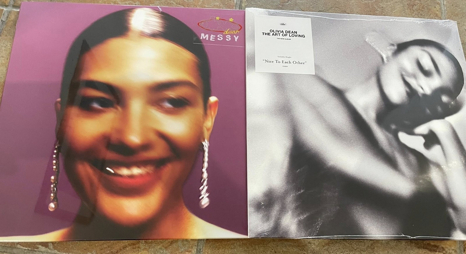 Olivia Dean The Art Of Loving & Messy Vinyl LP Sealed Bundle