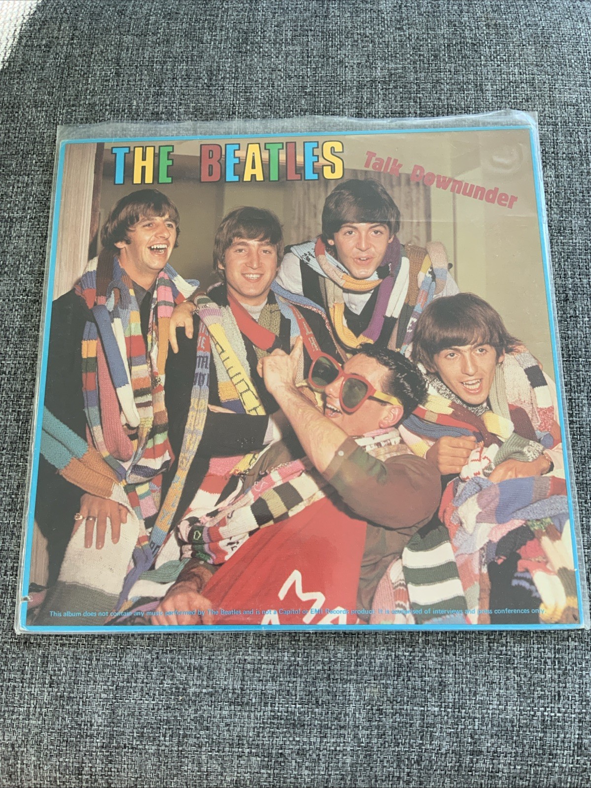 The Beatles – Talk Downunder (PVC 8911, 1981) G+ Vinyl / G+ Sleeve