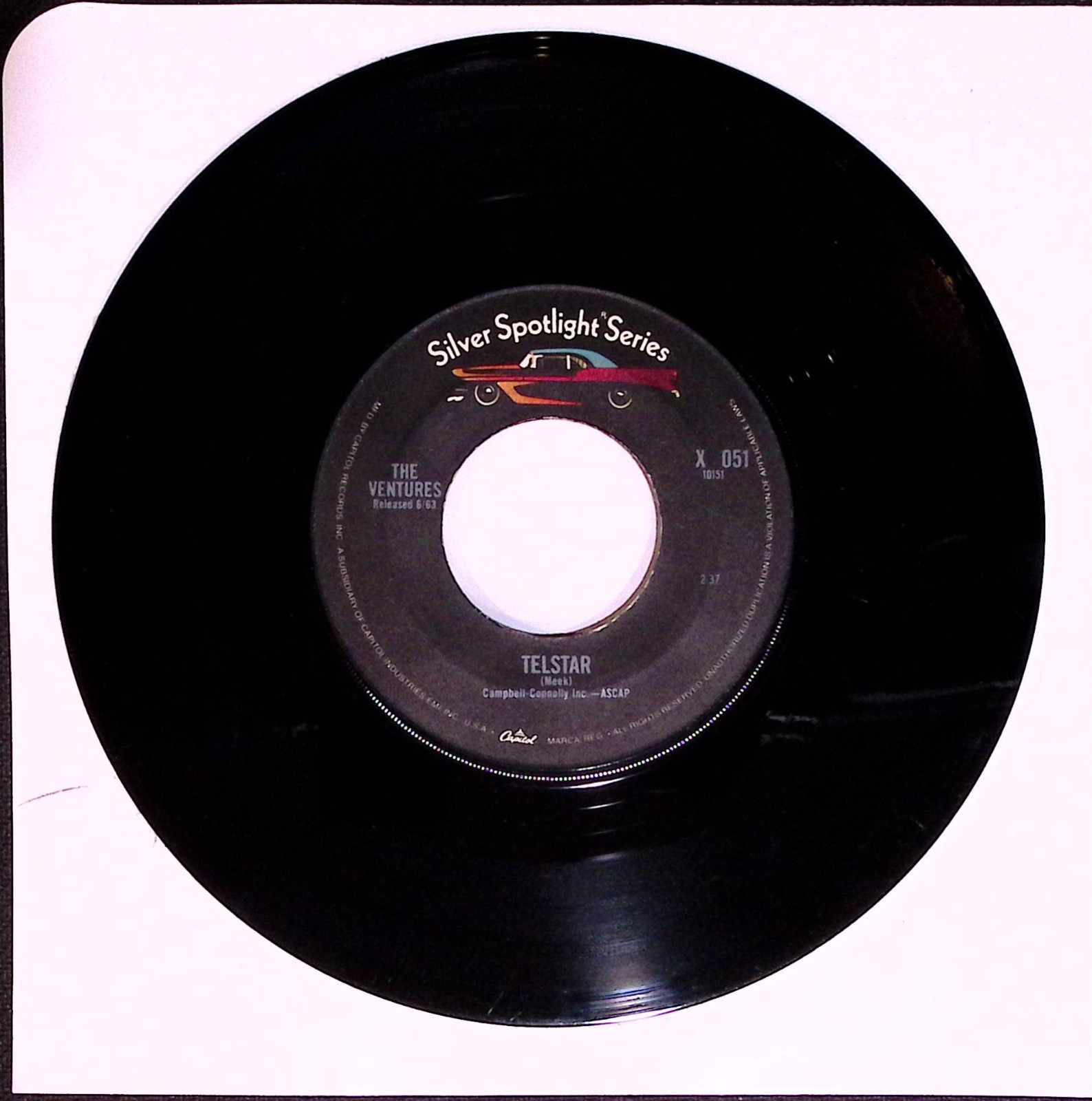 The Ventures 45 “Telstar / Perfida” NM EX M8