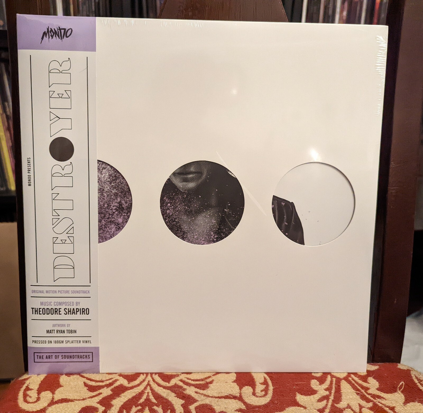 Theodore Shapiro ‎– Destroyer OST, Purple SPLATTER Vinyl LP, Mondo, 2019 NEW
