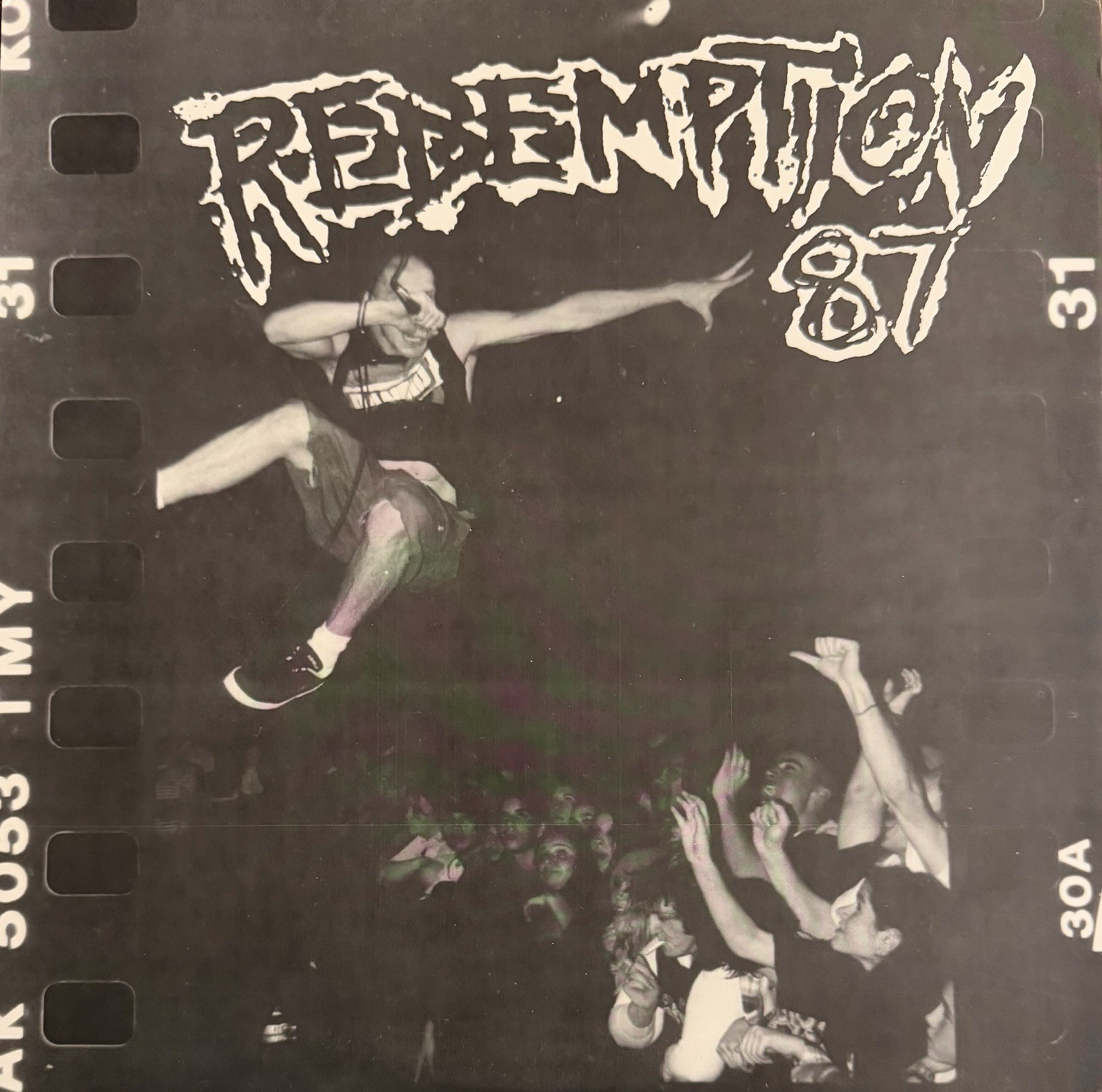 1996 REDEMPTION 87 LP NEW AGE RECORDS HARDCORE UNIT PRIDE NERVE AGENTS FREE S/H