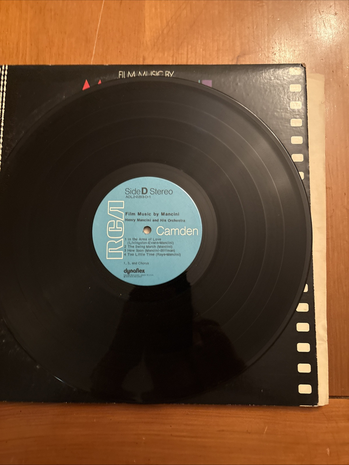 RCA CAMDEN 2 LP RECORD/HENRY MANCINI/FILM MUSIC BY MANCINI/ EX VINYL JAZZ