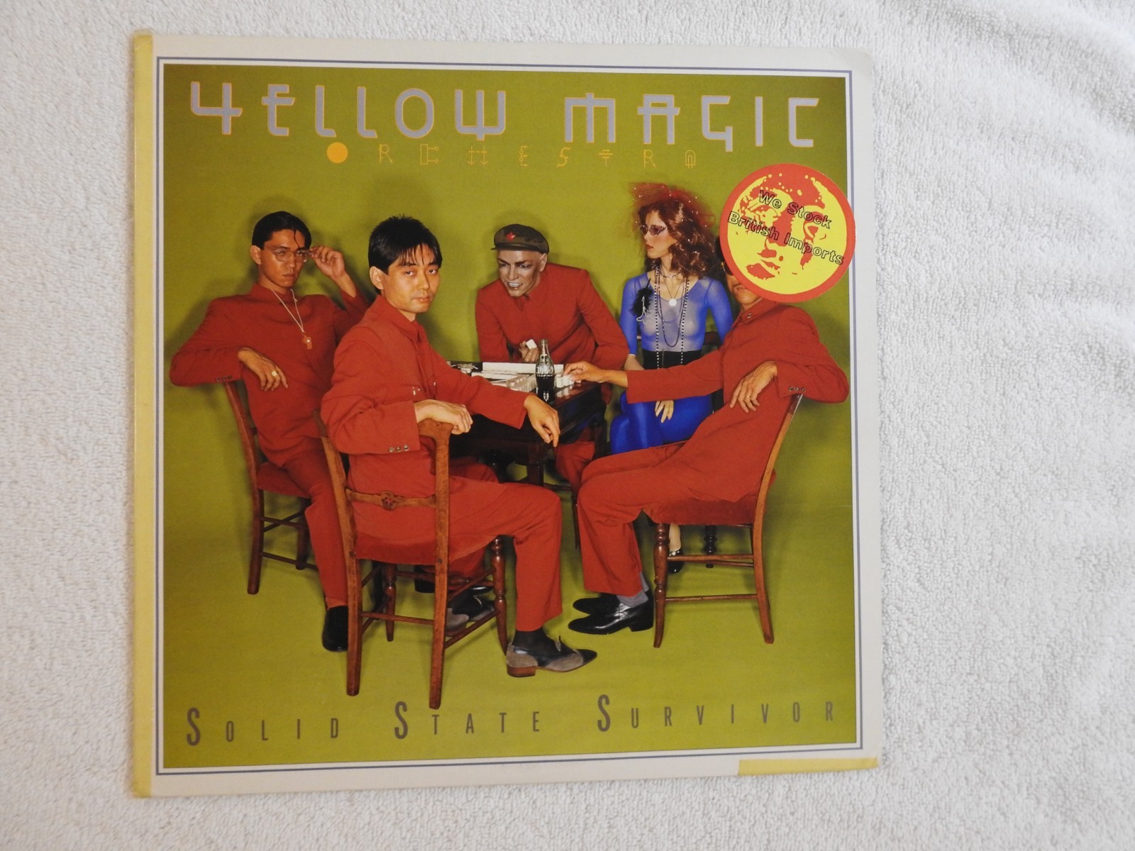 Yellow Magic Orchestra “Solid State Survivor” NEVER PLAYED Japanese YELLOW LP!