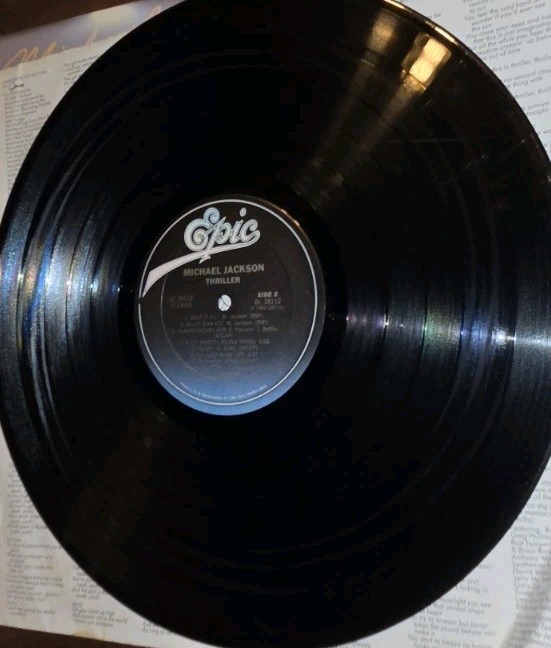Thriller – Michael Jackson (LP 1982 Epic Records) EX/VG