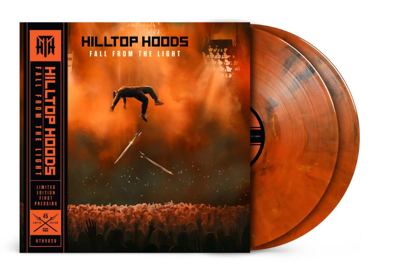 Hilltop Hoods ‎– Fall From The Light Orange, Black & White Marble Vinyl 2 LP NEW
