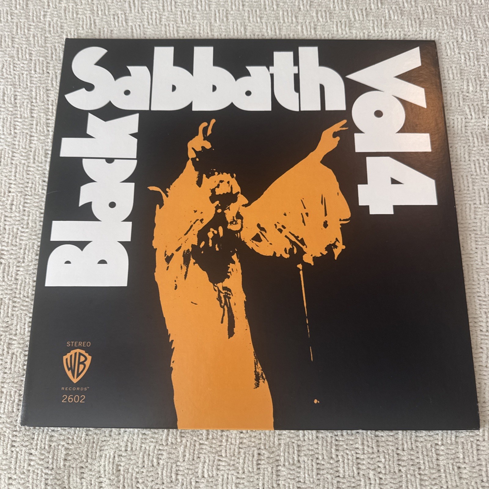 Black Sabbath Vol 4 LP Limited Edition 180g Orange Vinyl NM Supernaut