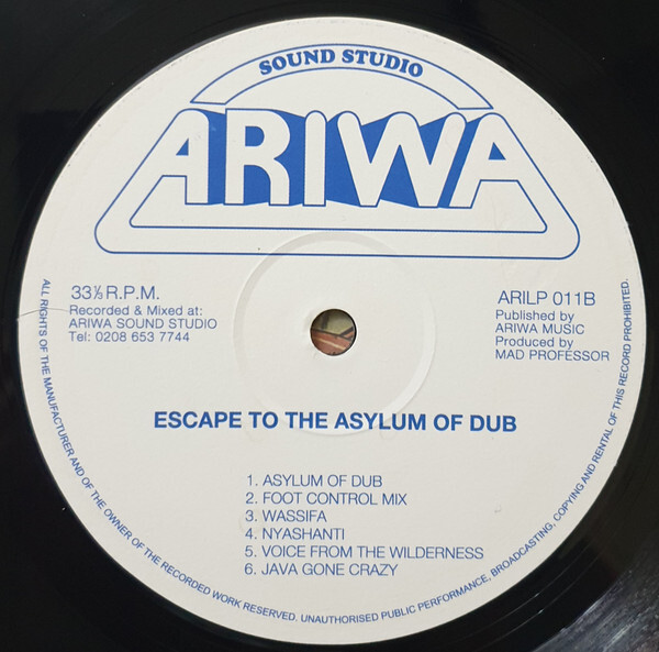 Mad Professor – Dub Me Crazy Part 4 (Escape To The Asylum Of Dub) (LP, Album, R