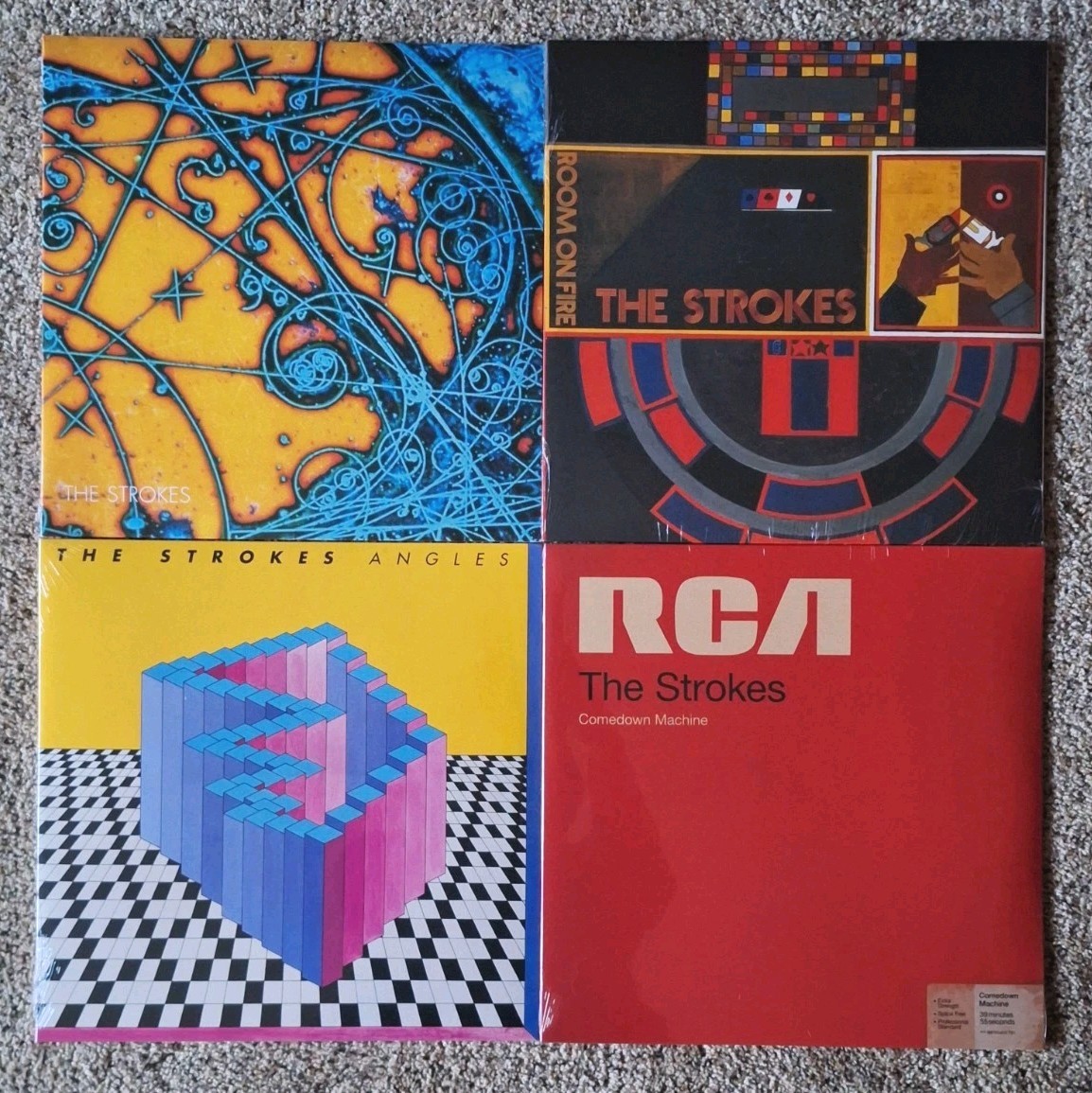 The Strokes – Is This It, Room On Fire, Angles, Comedown Machine – NEW Vinyl