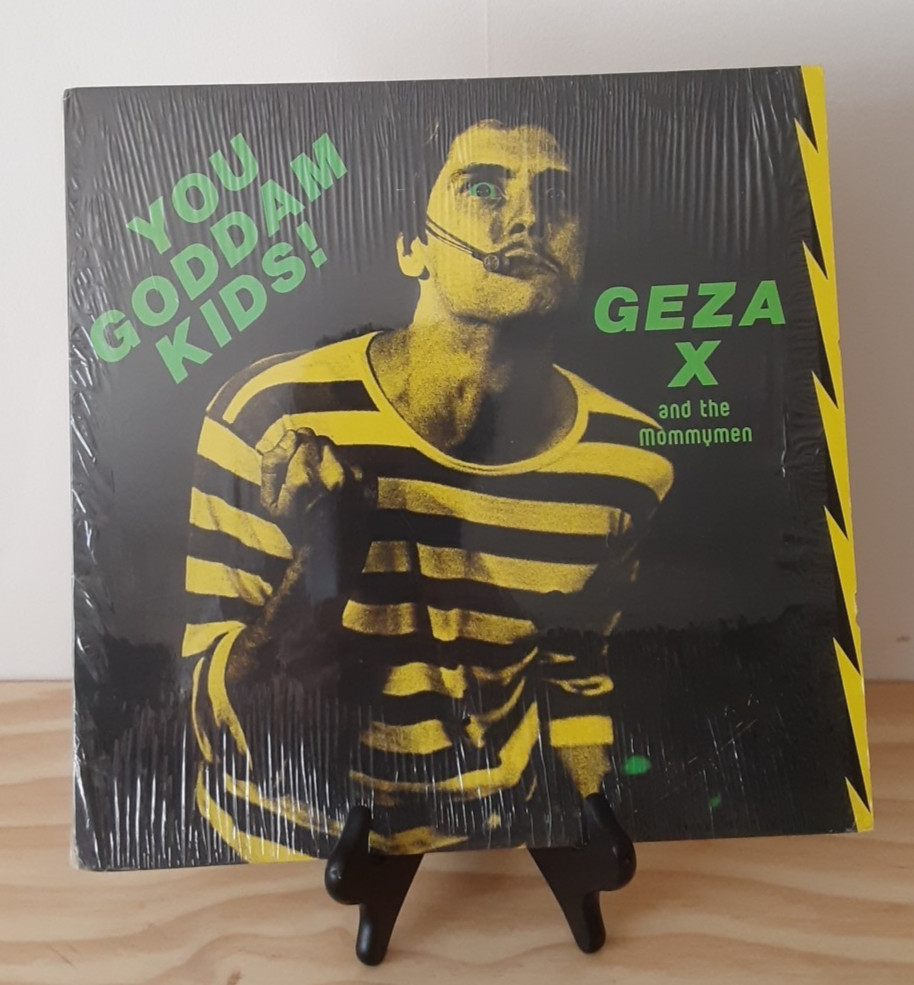 Geza X And The Mommymen You Goddam Kids! Vinyl Lp BA 1171 Bacchus Archives 2002
