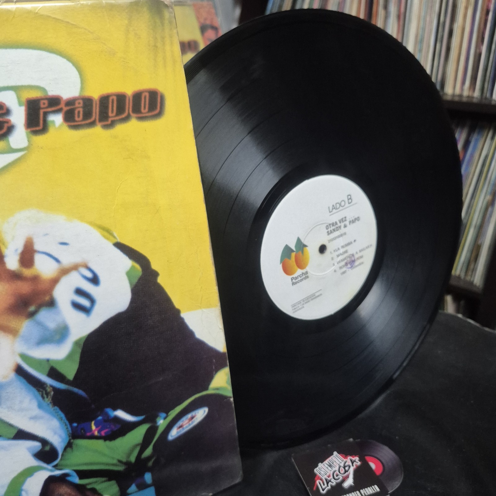Sandy & Papo – Otra Vez Merengue, Hip-House – Edición Unica, Colombia 1997 VG+