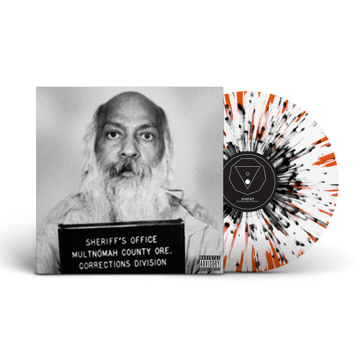 x/150 Splatter Vinyl LP Robert Orange Is the New Black New Mint Hip Hop Rap
