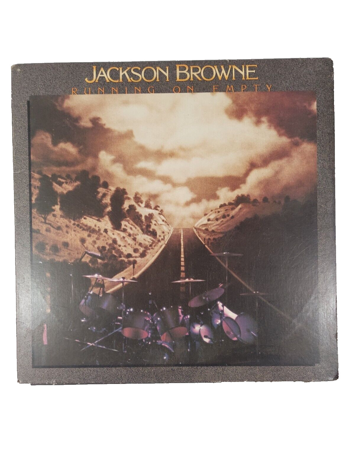 Jackson Browne Running on Empty LP Vinyl Asylum Records 6E 113 VG+