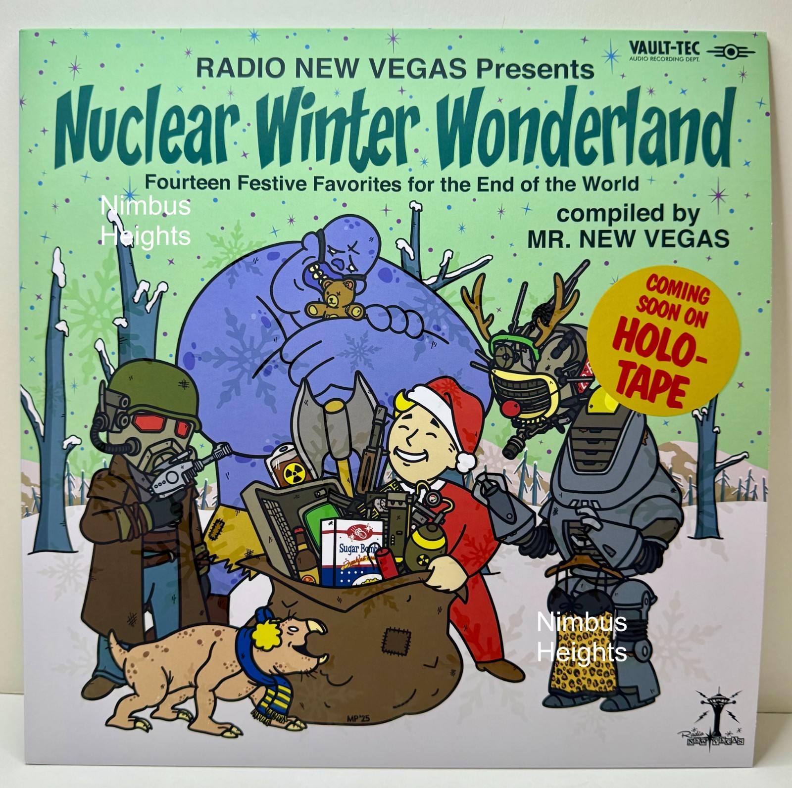 Fallout Radio New Vegas Presents Nuclear Winter Wonderland Vinyl Record VGM OST