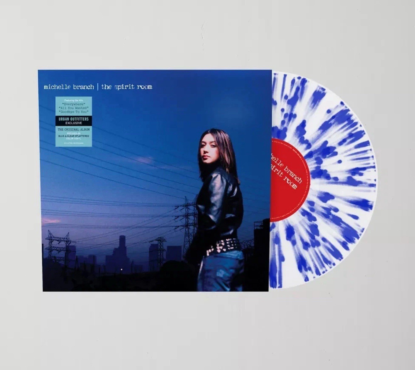 Michelle Branch The Spirit Room Blue Clear Splatter UO exclusive #3000 Vinyl New