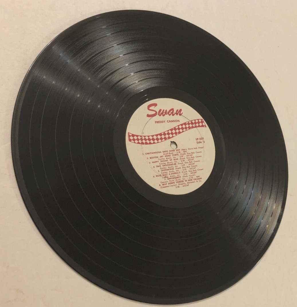 Freddy Canon Solid Gold Hits LP-505 Mono Swan Records Vintage 1961 LP Vinyl NM