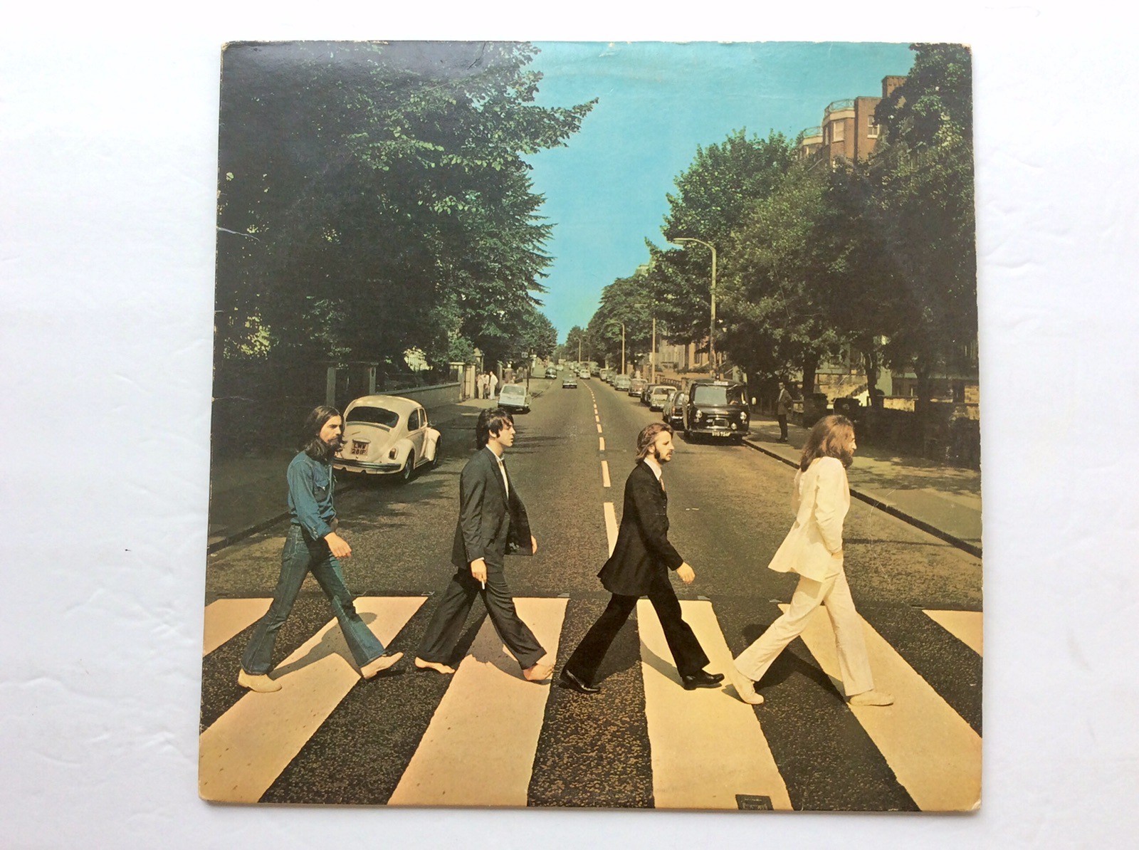 THE BEATLES ♫ ABBEY ROAD * 1969 1ST PRESS * 1ST STATE COVER * SOMETHING