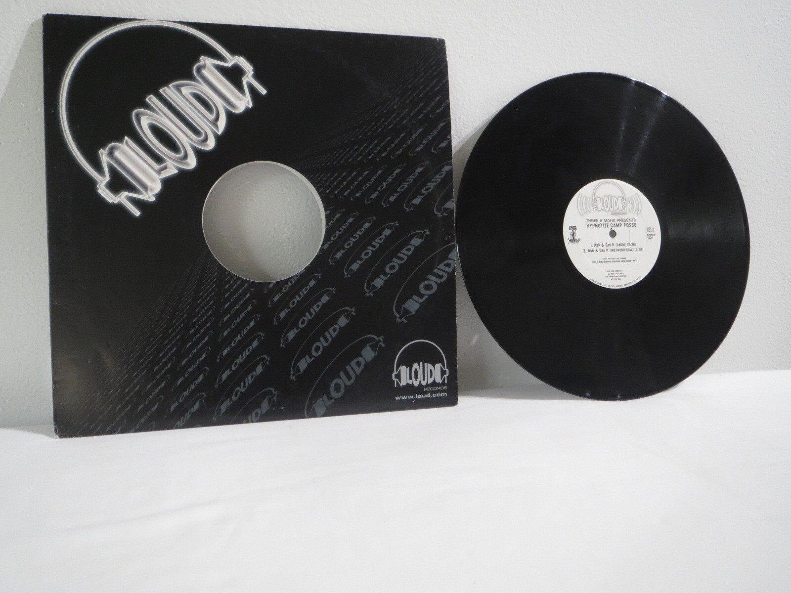 Hypnotize Camp Posse – Ask & Get It – Vinyl 12″ EP Record White Label Promo 1999
