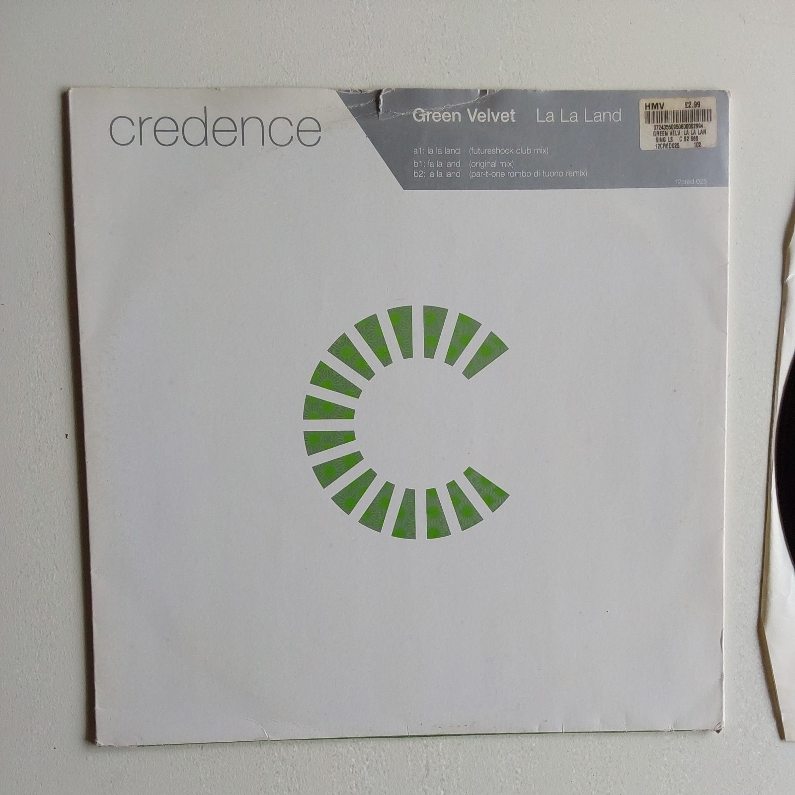 Green Velvet – La La Land 12 record vinyl house techno exc