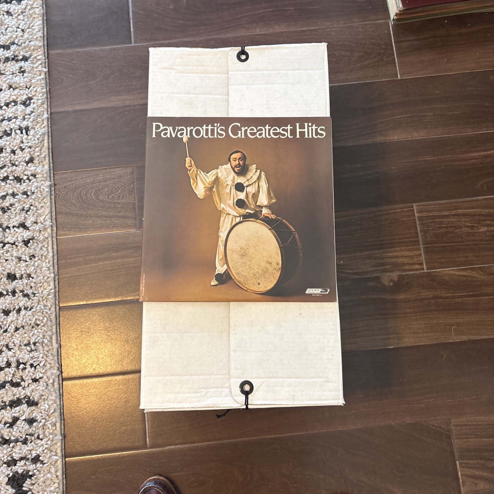 Pavarotti’s Greatest Hits -1980 London PAV-2003/4 Classical Opera 2xLP Record