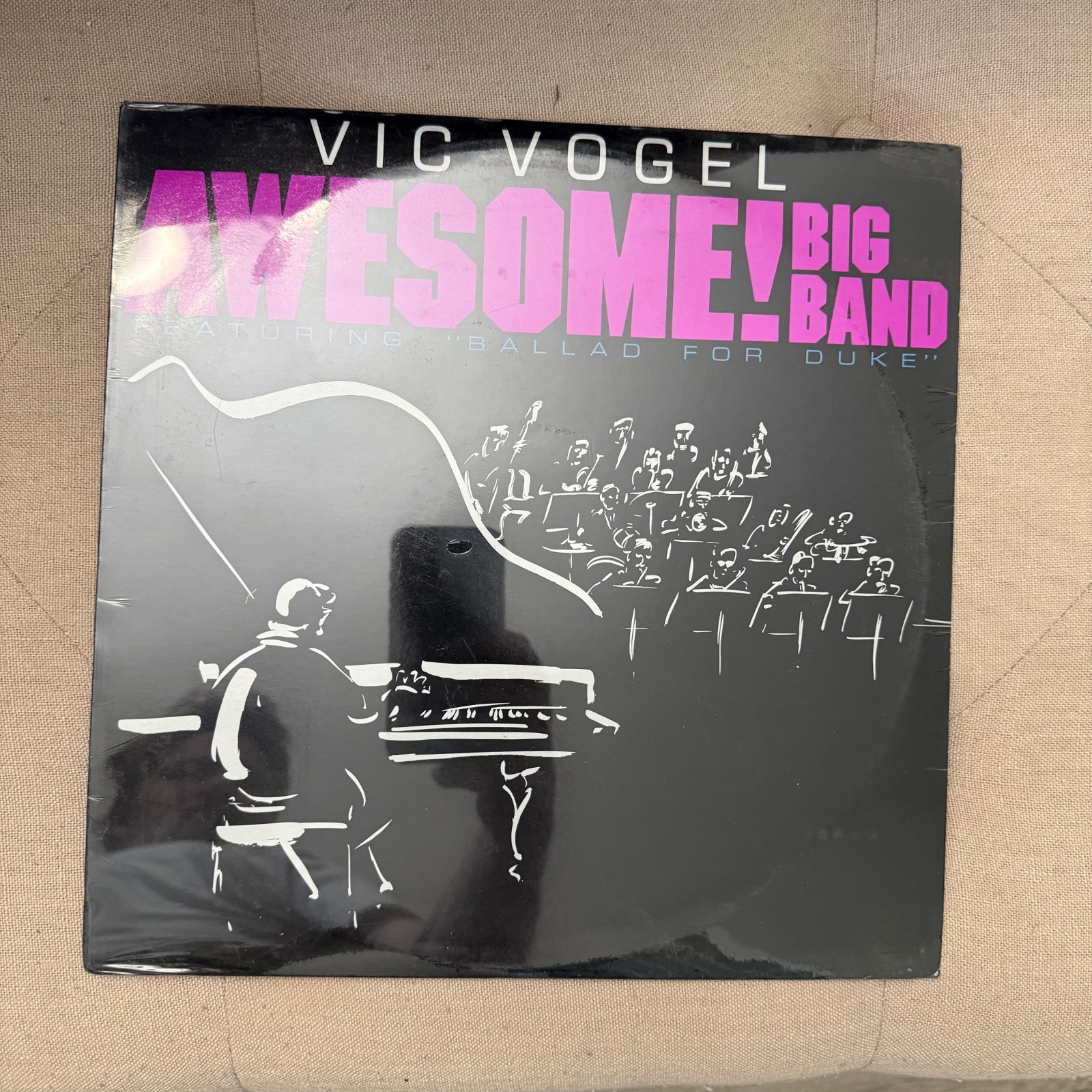 VIC VOGEL AWESOME BIG BAND STILL SEALED LP RECORD