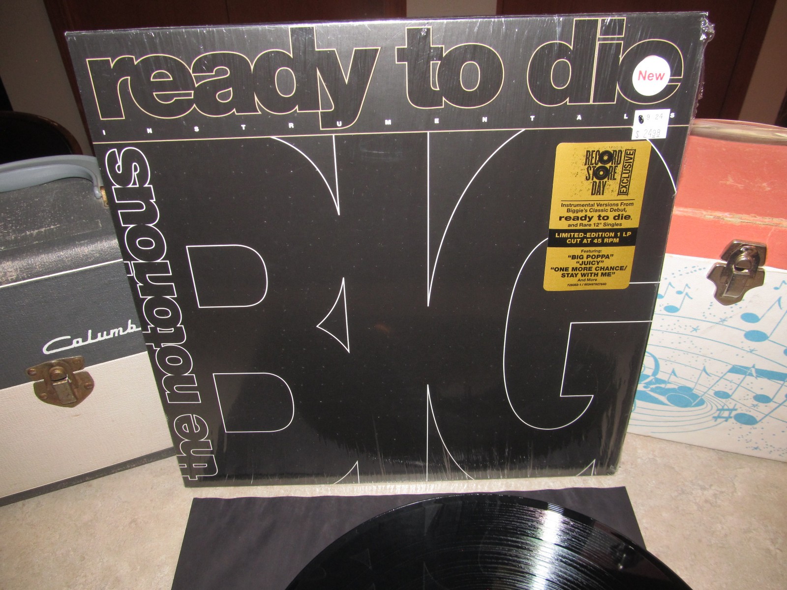 The Notorious BIG – READY TO DIE – Instrumentals Vinyl LP – 2024 – Shrink Mint!